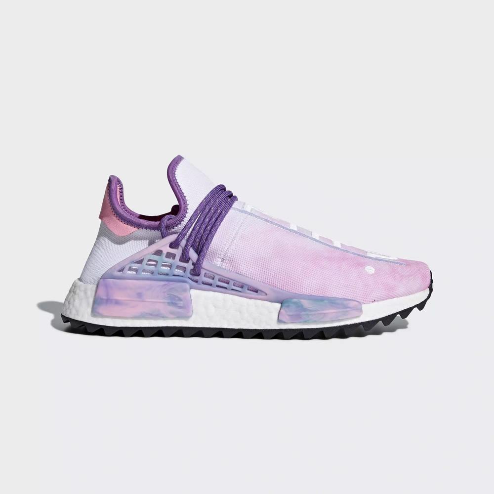 Adidas Pharrell Williams Hu Holi NMD MC Tenis Rosas Para Hombre (MX-56468)